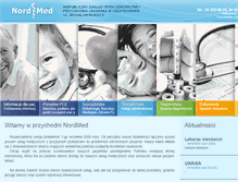 Tablet Screenshot of nordmed.pl